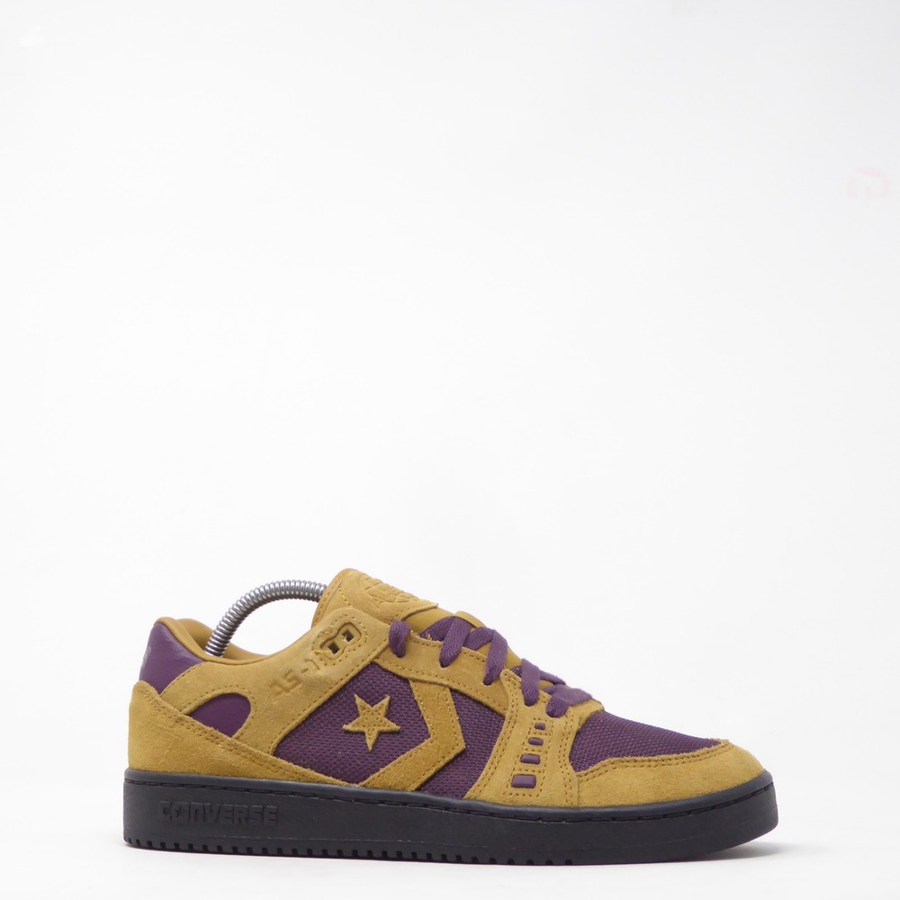 Converse Mens AS-1 Pro Skate Shoes Brown Purple Wood Thrush/Winter Bloom Sz 9